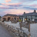The Jamaica Inn pub on Bodmin Moor in Cornwall, a historic coaching inn famous for smugglers, ghosts and Daphne du Maurier’s novel.