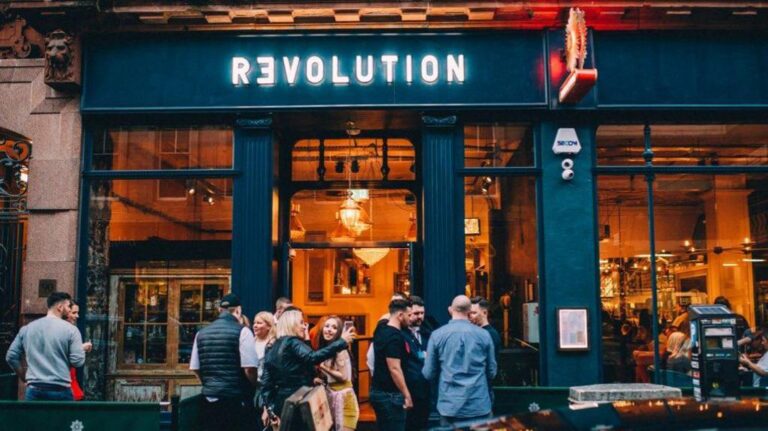 Iconic Revolution Bar Chain Faces Uncertain Future After Going Bust