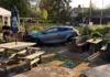Car Smashes Into New Forest Pub as Two Men Arrested Police at the scene after a car crashed into a pub in the New Forest