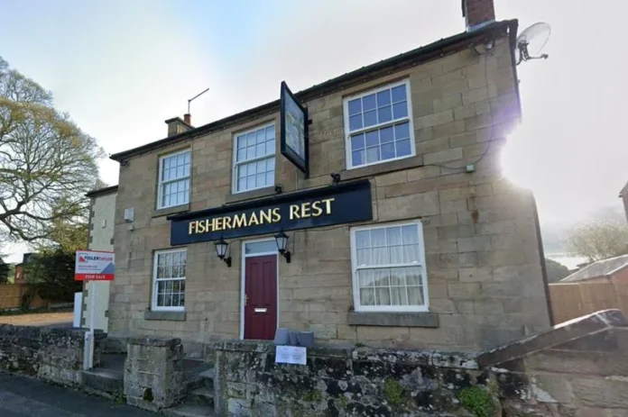 The former Fisherman’s Rest pub in Belper, Derbyshire.