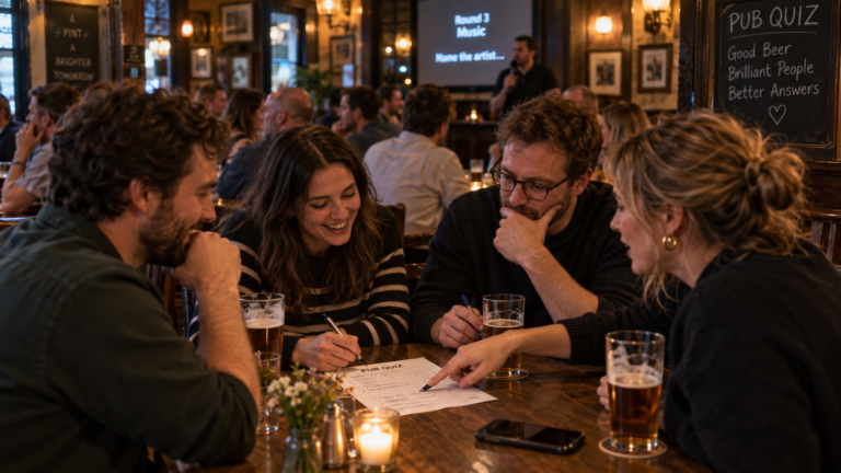 Why the Pub Quiz Still Works in the Age of Smartphones